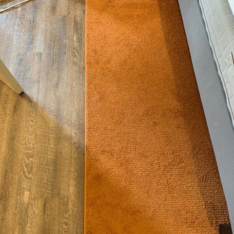Sporup gulvteppe IKEA oransje