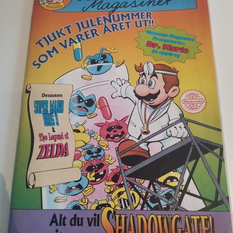 Nintendo magasinet nr 11 - 12 1991, med power player