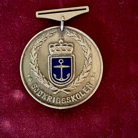 Medalje fra Sjøkrigsskolen