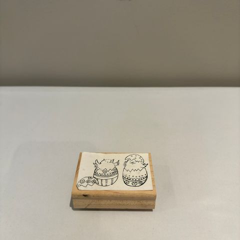 Stempel med påskemotiv