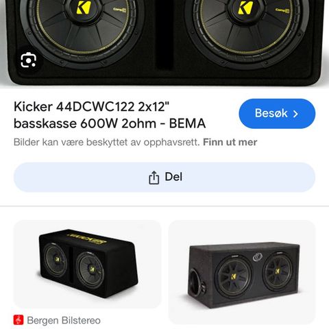 Kickers 2x12 basskasse