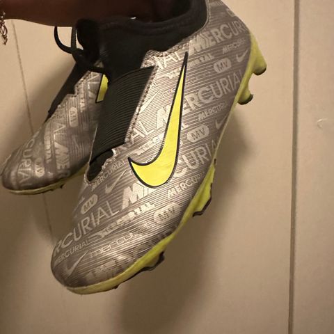 Nike air zoom snørefri fotballsko 31,5