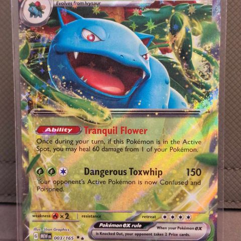 Venusaur Ex #3 - Pokemon Scarlet & Violet 151