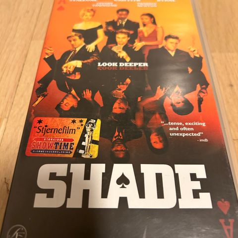 Shade - Stallone VHS