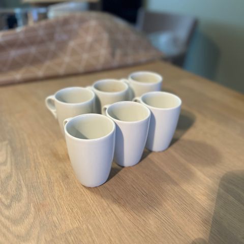 6 kaffekopper fra Porsgrund selges billig