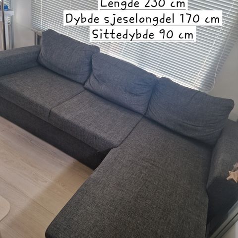 Sovesofa gis bort - hentes på Jeløya i Moss