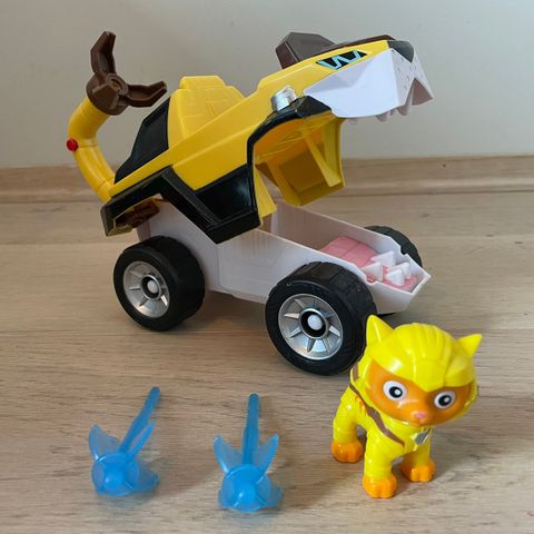 Paw Patrol Cat Pack Kjøretøy med figur - Leo