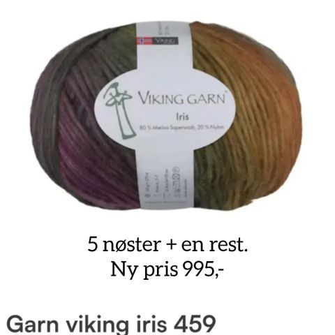 Viking iris 5 nøster
