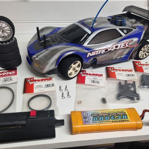 Traxxas nitro 4-Tec 3.3 selges.