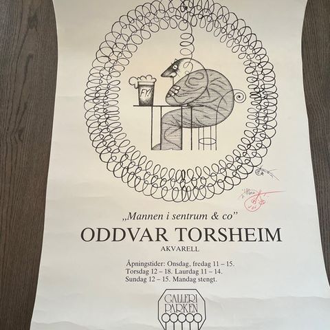 Oddvar Torsheim plakater
