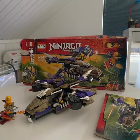 Lego set 70746 Ninjago condrai copter attack