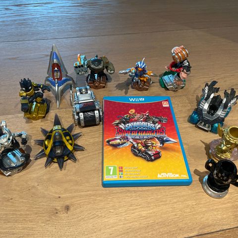 Skylanders superchargers med figurer