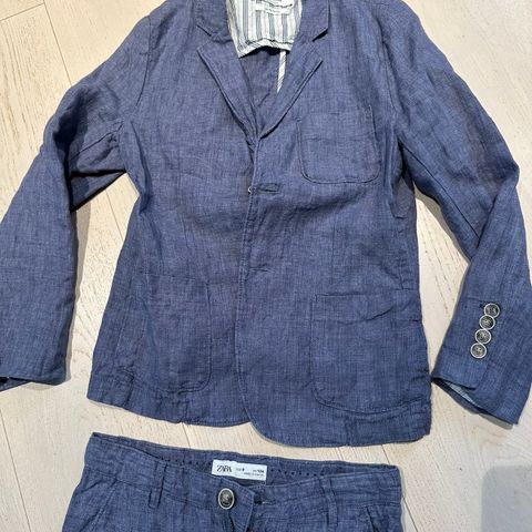 Lin dress fra Zara str 134/9år