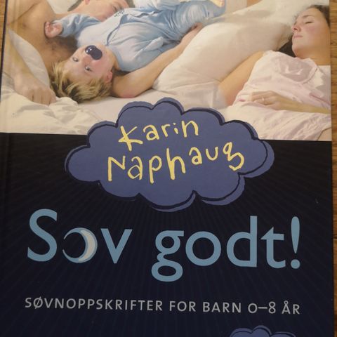 Bok "Sov godt!" skrevet av Karin Naphaug