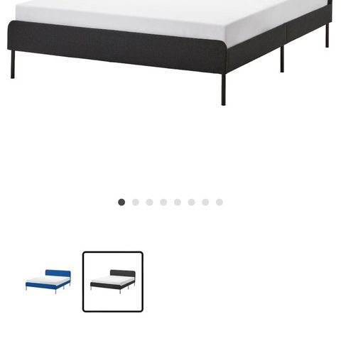 Ikea bed 140 * 200 with mattress