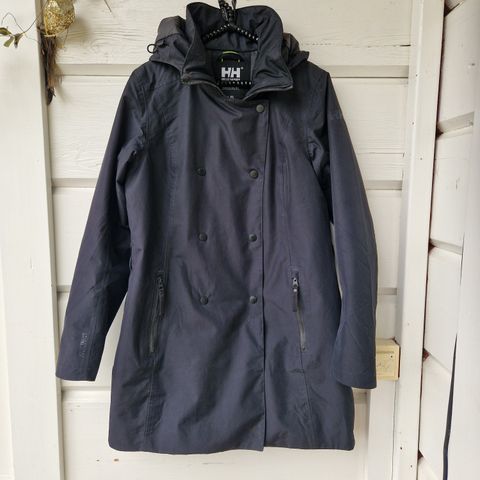 Helly Hansen ytterjakke trenchcoat.