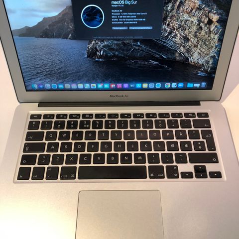 MacBook Air 13’, mid 2013