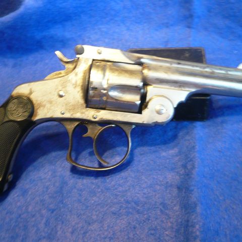 Antikk Smith & Wesson .38 2nd model double action revolver.