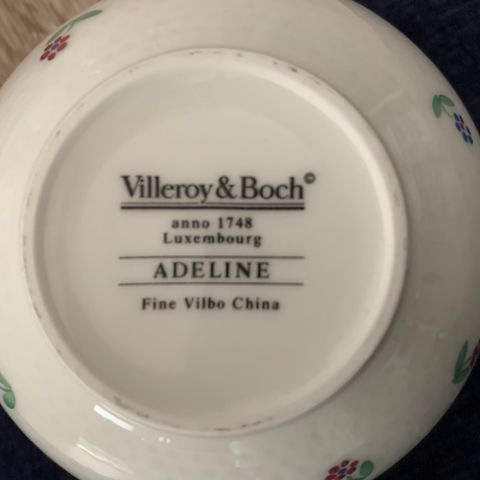 Villeroy & Boch, Adeline 6 tekopper med skål