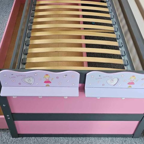 Prinsesse barneseng 90x200