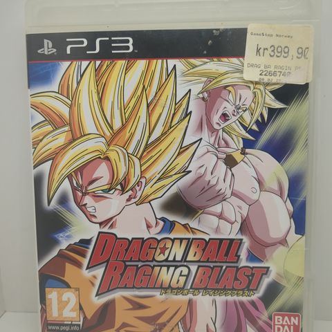 Dragon Ball Raging Blast - PS3