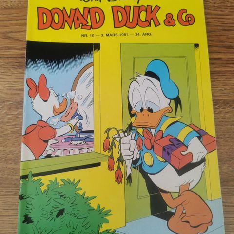 Donald Duck nr 10 1981 med vedlegg