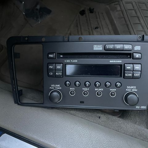 Volvo Headunit/Radio HU-850 og HU-650