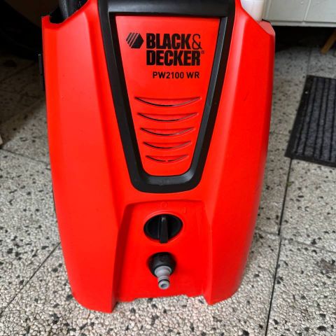 Høytrykksspyler Black&Decker pw2100 wr plus