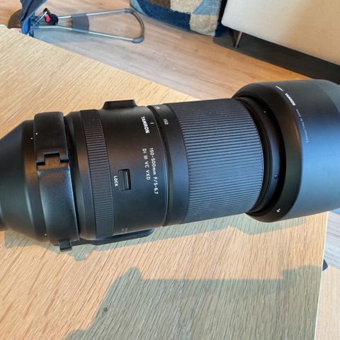 Tamron 150-500mm f/5-6,7 DI III VC VXD til Sony FE