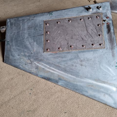 Dieseltank, 50L, rustfritt stål