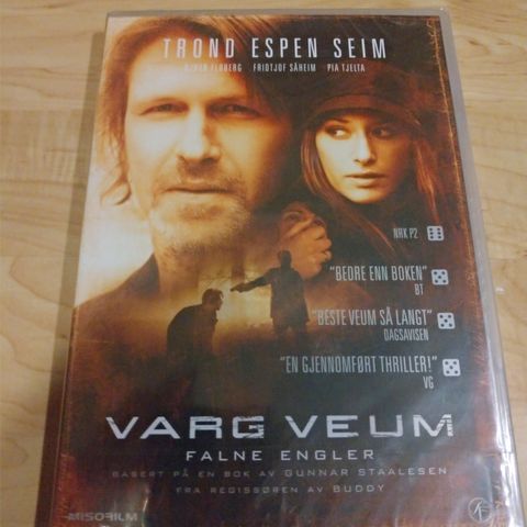 Varg Veum falne engler dvd ny