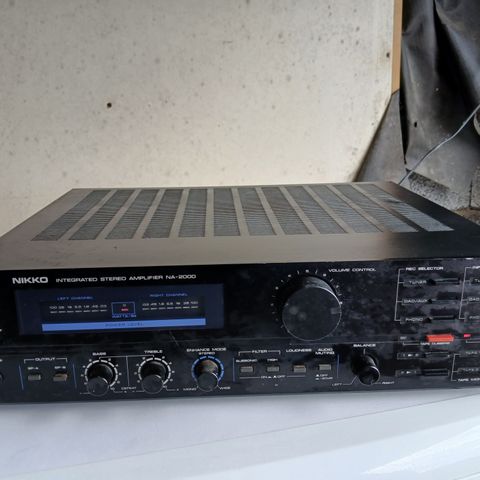 NIKKO NA-2000 STEREO AMPLIFIER FORSTERKER