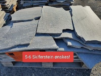 Ønsker 5-6 skiferheller