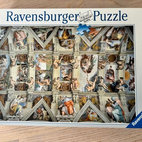 Ravensburger puslespill - 5000 brikker - Sixtine Chapelle