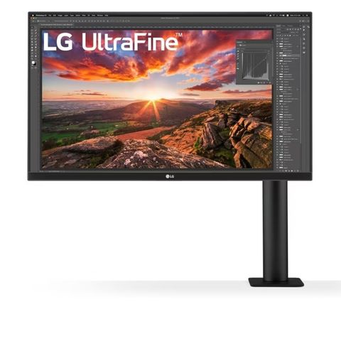 LG 27'' UHD 4K Ergo skjerm med USB Type-C