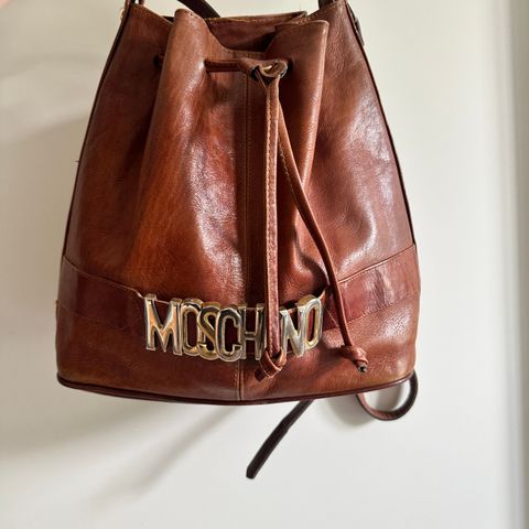 Vintage Moschino drawstring bag