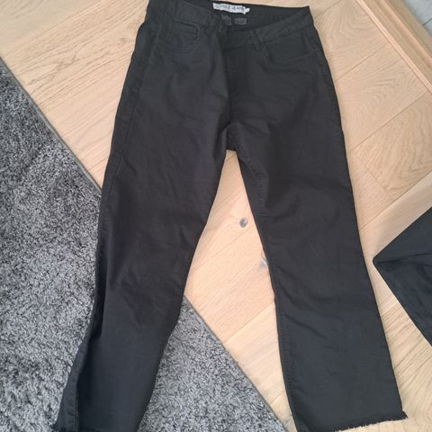 Pulz Jeans råtøff bukse / highwaterbukse Rosita