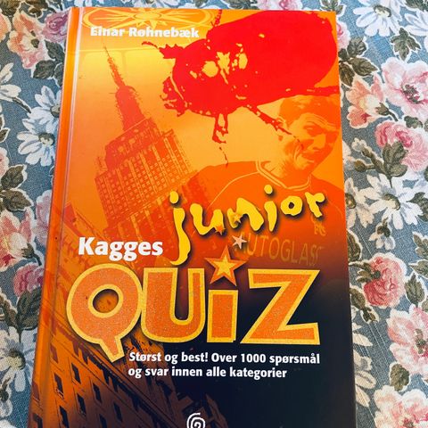 Junior quiz bok, perfekt for barn