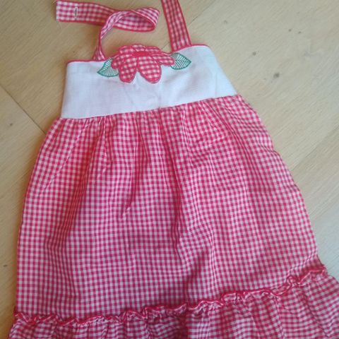 Vintage / retro sommerkjole fra tidlig 80-tallet