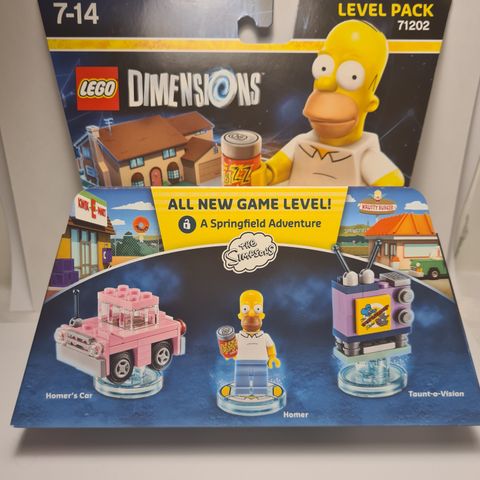 Lego Dimensions: The Simpsons Homer 71202 Level Pack - Ny og Uåpnet!