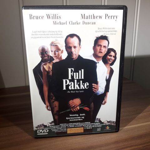 Full Pakke (norsk tekst) film DVD - Bruce Willis & Matthew Perry