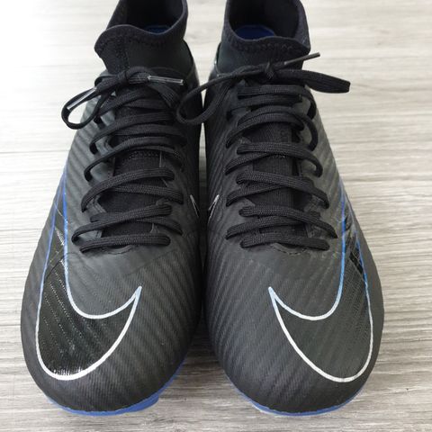 Nike Performance Fotballsko - black/chrome/hyper royal