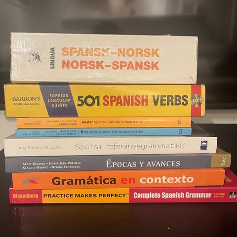 Spanskbøker gramático en contexto mm