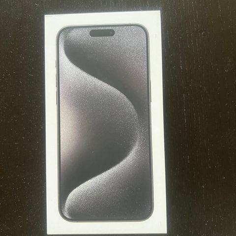 Iphone 15 pro max 256 black titanium