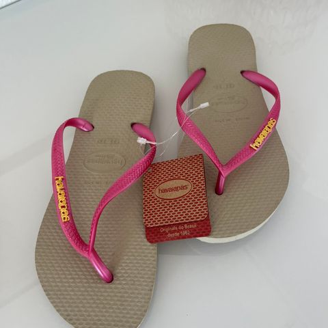 Havaianas beige / rosa 35/36