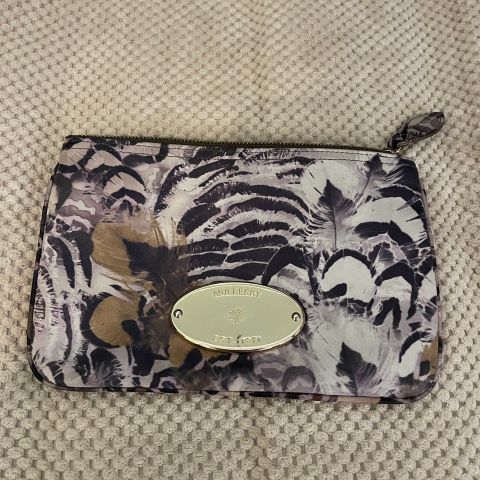 Spesial edition Mulberry Zip pouch «Feathered Friends»