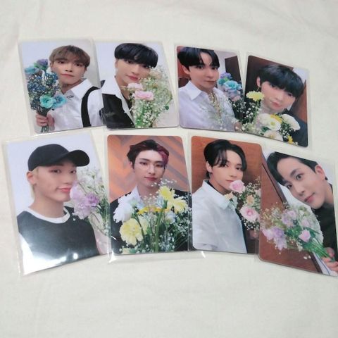 Ateez double-sided fotokort