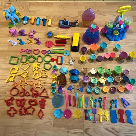 Play Doh, stor samling selges