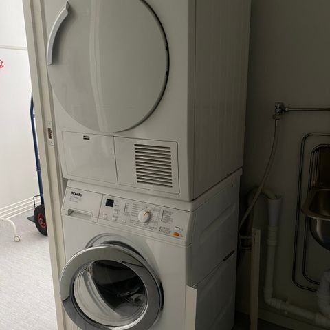 Vaskemaskin og tørketmaskin