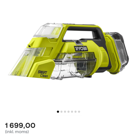 Ryobi møbelrenser med batteri